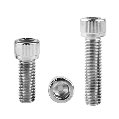 #10-24 x 3/4" Socket Head Cap Screws Allen Hex Bolts, 304 Stainless Steel 18-8, UNC Fully Machine Thread, 30Pcs Silver - color: Silver, size: #10-24 x 3/4" (30PCS)
