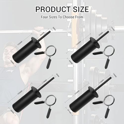 Weight Stack Pin with Spring Clip Collar – Gym Pin for Weight Stack Machine, Weight Stack Extender Pin Strength Training Equipment for Commercial Gym and Home Gym - color: Pin Dia:10mm Length:110mm
