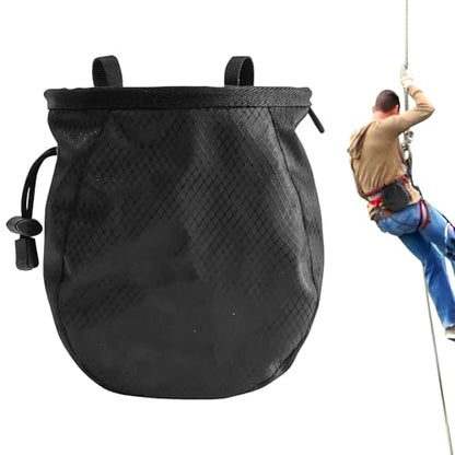 Bouldering Chalk Bag Lightweight Leakproof Adjustable Pouch | Outdoor Bouldering Chalk Pouch for Outdoor Weight Lifting Training Mountaineering Climber Athlete Instructor