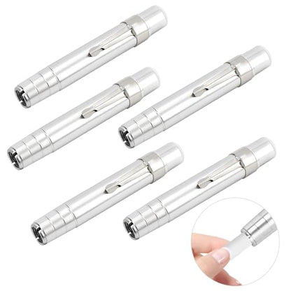 Siutaga 5Pcs Aluminum Chalk Holder Set for Chalkboard Writing, Painting and Teaching - Durable & Rust-Proof Chalk Clip Clutch