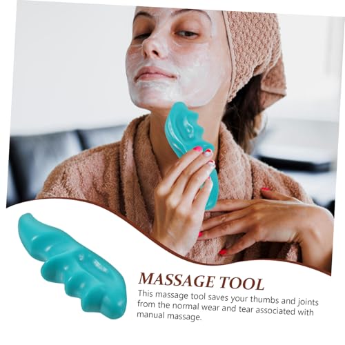 Deep Tissue Thumb Massager Tool Ergonomic Trigger Point Massager for Hands Palms and Wrists Reduces Strain Thumbs Durable Design for Self-Massage