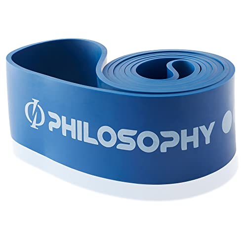Philosophy Gym Pull Up Assist Band - Resistance Power Loop Exercise Band - style: 2-1/2" (175-230 lbs) - Blue