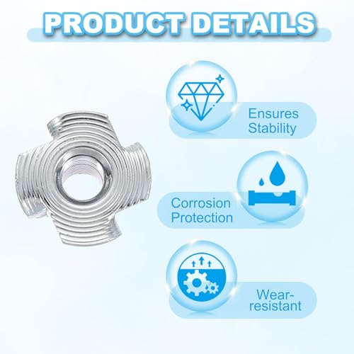PATIKIL M6 T-Nuts, 40 Pcs Zinc Plated Steel 4-Pronged Tee Blind Nut 14 mm Length Four-jaw t Nuts Threaded Inserts Hardware for Wood Furniture Cabinetry Rock Climbing Holds - size: M6x14 mm