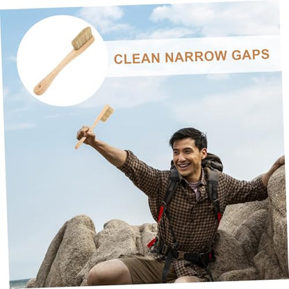 balacoo Thick Bristles Climbing Brush Boars Hair Bristles for Rock Climbing Bouldering Fitness Equipment Outdoor Indoor Use