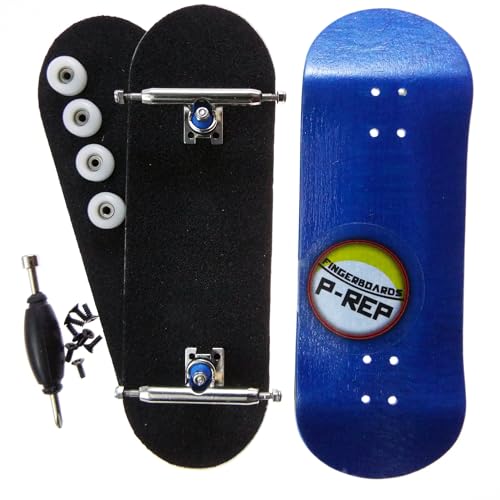 P-REP V2 Performance Complete Wooden Fingerboard 32mm - Blue - color: Blue