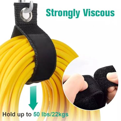 Fastening Strap Adventure Gear Fastener Suitable for Camping with Strong Nylon Texture and Easy Setups for Camping Securing During Hiking with Adjustable Hook - color: 25x184mm