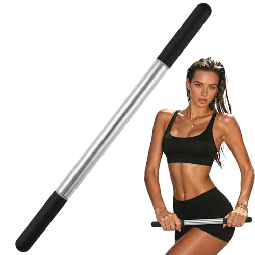 Muscle Roller Stick for Deep Tissue Massage & Myofascial Release | Cold Therapy Roller for Back, Legs, Arms, Shoulders | Massage Roller Stick (Black) - color: Black