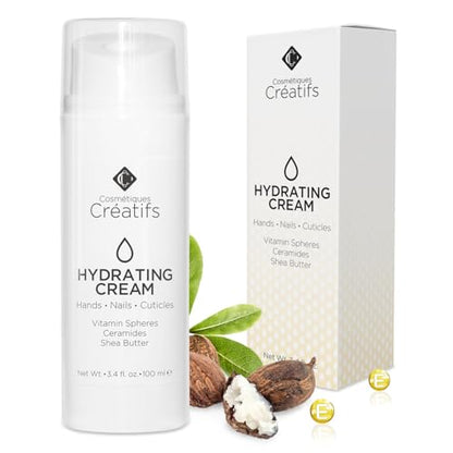 Moisturizing Hand Cream for Dry, Cracked Hands, Nails and Cuticles - 3.4 fl. oz. - Anti-Aging Skin Moisturizer with Vitamin E, Shea Butter, and Ceramides - size: 3.4 Fl Oz (Pack of 1)