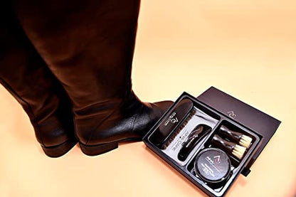 Premium II Shoe Polish Kit Complete Shoe Cleaning and Polishing