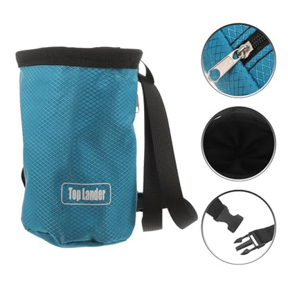 Anti-Slip Powder Bag for Rock Climbing and Bouldering with Scratch-Resistant 600d Oxford Cloth, Portable Powder Bag for Gymnastics and Outdoor Climbing Enthusiasts