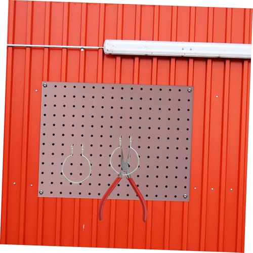 10pcs Heavy Duty Metal Pegboard Hooks Circular Design for Garage Craft Storage Hardware Accessories for Hanging Boards Strong Tool Hangers Organizer