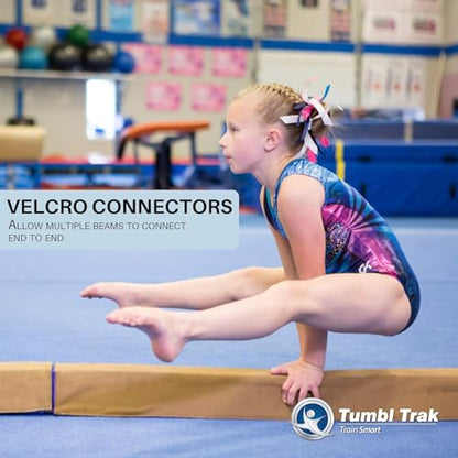 Tumbl Trak Sectional Floor Balance Beam - style: Single Beam