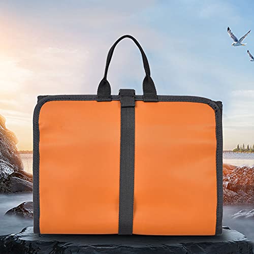 Outdoor Mountaineering Rock Climbing Instrument Storage Handbag Carabiner Girding Scratch Proof Portable Bag 320T Nylon Heavy Duty Equipment Organizer Rescue Gear Carrier
