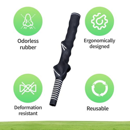 Right-Hand Golf Training Grip Golf Club Grip Teaching Right-Handed Practice Aid RH Practice Aid Golf Swing Trainer Accessories