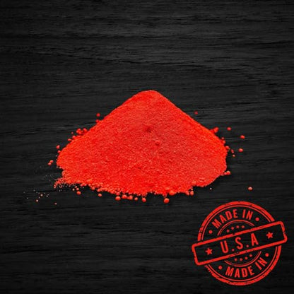 CE TOOLS Baboon Butt Red® Marking Chalk, Color RED, EXTREME VISIBILITY, MADE IN USA -10 oz (283.5g) For Chalkline, Hydrophobic, Construction Chalk. - color: Red