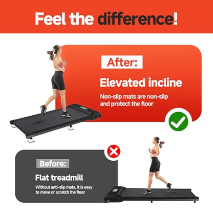 4-Pack Treadmill Incline Riser Blocks - color: White