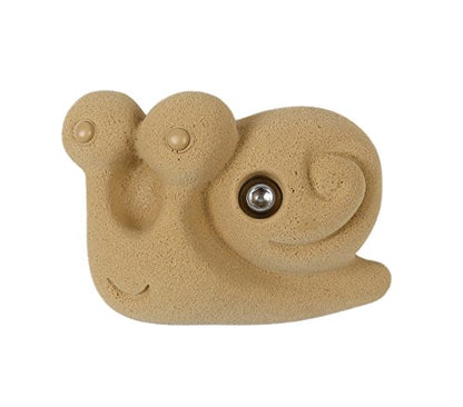 Atomik Rock Climbing Holds Bolt-On Snail in Earth Tone Dune