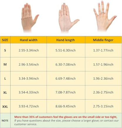 Rehabilitation Robot Gloves, Finger Exerciser for Stroke Recovery Hand Glove Equipment Hand Function Rehabilitation (Orange Left Hand S) - size: Left Hand S