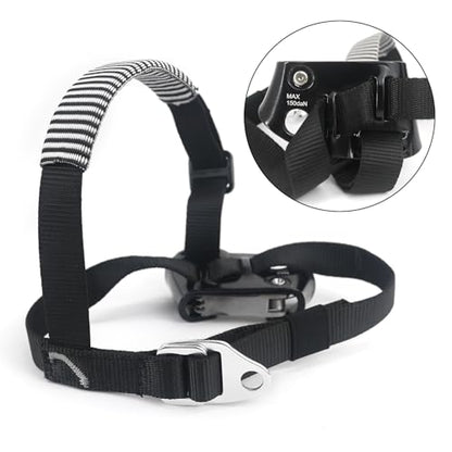 NewDoar Foot Ascender Riser Rock Climbing Mountaineering Equipment Climbing Device - color: Left Black