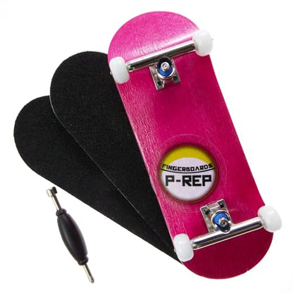 P-REP V2 Performance Complete Wooden Fingerboard 32mm - Pink - color: Pink