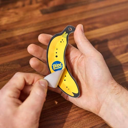 Boot Bananas 2-in-1 Nail & Skin File – 6 Dual-Grit Emery Board Nail Files for Hard Skin, Callus, as Heel File, Verruca File, Foot Filer & Foot Buffer – Wooden Foot File for Men & Women