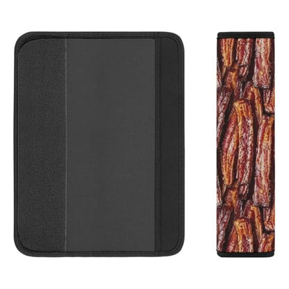 2PCS Fried Bacon Seat Belt Cover Soft Padded Neck Strap Covers for Kids, All Vehicles, Comfortable Driving - color: Pattern 488
