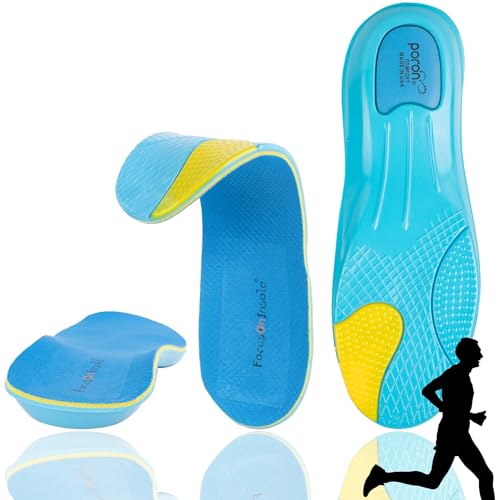 Walk Longer Insoles for Men and Women - Excellent Shock Absorption & Cushioning for Feet Relief - Superior Comfort Insoles for Running, Working, Standing on Feet All-Day, Trim to Fit, S - size: S | Men6-6.5, Women8-8.5 | 9.84IN
