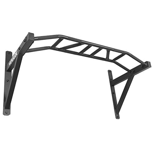 XMARK Commercial Wall Mounted Multi Grip Pull Up Bar Ranked Number 1 Men’s Health