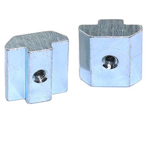 15pcs 4545 Series Sliding T Nuts Metric M10 Thread Slide in Hammer Head T-Nut for Standard 10mm T-Slot Aluminum Extrusion Profile （4545 Series M10） - size: 4545 Series M10