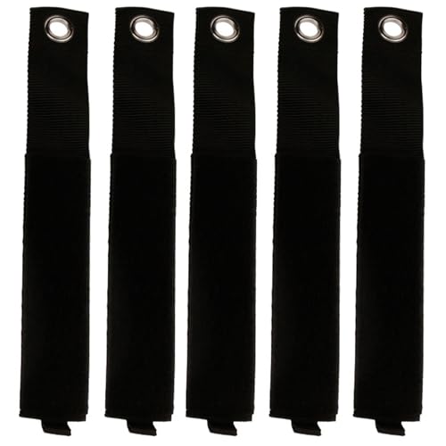 5PCS Pack Securing Belt Reinforced Nylon Binding Strap Perfect for Outdoor Activity and Stable Equipment Stabilization Strong Polyamide Belt - color: 50x660mm
