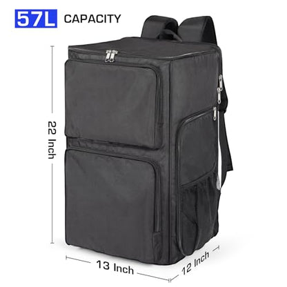 Gatycallaty Sneaker Bag Travel Shoes Duffel Bag Carry On Adjustable Compartment for Workout Travel Gym (Navy) - color: Navy