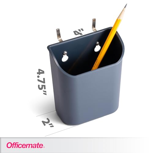 Officemate Cup Organizer, 3 Pack, Pegboard/Slatwall Organizer for Office, Classroom, Workbench, Kitchen, Craft Room, and Garage (92580) - style: Cup Organizer