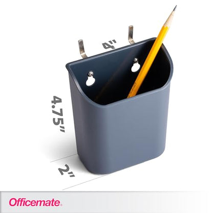 Officemate Cup Organizer, 3 Pack, Pegboard/Slatwall Organizer for Office, Classroom, Workbench, Kitchen, Craft Room, and Garage (92580) - style: Cup Organizer