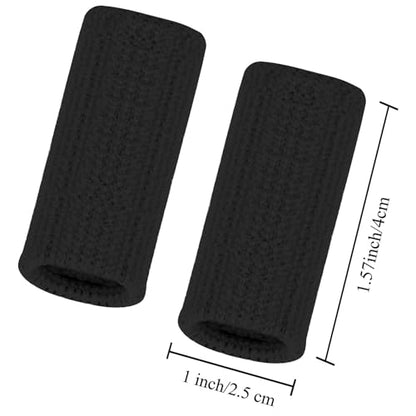Finger SleevesThumb Braces Support Elastic Compression Protector Braces for Relieving Pain Calluses Arthritis Knuckle,20-Pieces