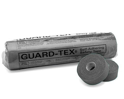 Guard-Tex® Black Finger Tape 3/4 in Self-Adhering Cotton Gauze for Trades — No Adhesive No Residue Skin Protection and Tool Grip — 16 Rolls x 90 ft — Made in USA Since 1935 - color: Black, size: 3/4 Inch