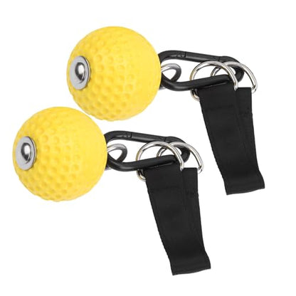 Pull Up Grips Sphere, Climbing Pull Up Power Sphere Hold Grips with Straps, No Slip Hand Grips Strength Trainer Exerciser for Bouldering, Pull Up and Workout