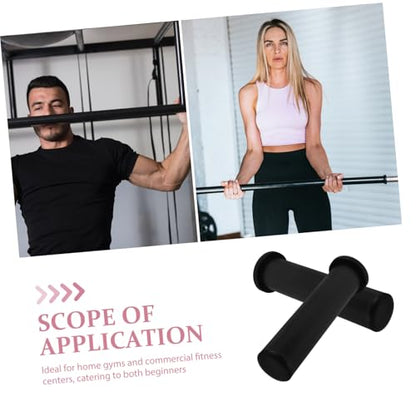 BESPORTBLE Barbell Attachment Sleeve Weight Lifting Wrist Wraps Gym Gear Grip Barbell Holder Adapter Easy to Install for Home and Commercial Use