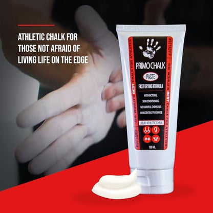 Primo Chalk Liquid Hand Chalk – Fast Drying Formula for Rock Climbing, Weightlifting & Gymnastics, Long Lasting Grip
