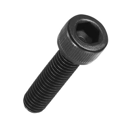 25pcs Socket Head Cap Screws - [M6-1 x 25mm] Alloy Steel Black Oxide Grade 12.9 Internal Hex Screw for 3D Printer Furniture Industrial Use, Black - size: M6-1x25mm