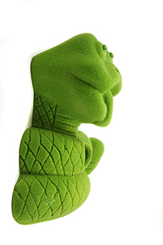 Atomik Rock Climbing Holds Screw-On Stegosaurus in Green