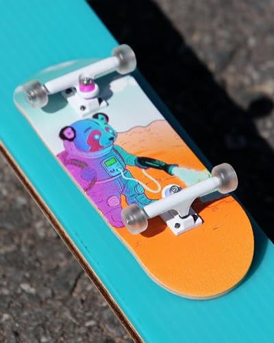 Teak Tuning Real Wear Graphic 32mm Fingerboard Complete - Space Bound Edition
