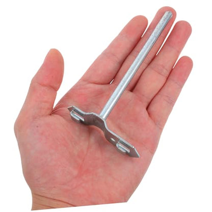 Healifty 5pcs Metal Pegboard Hooks for Hardware Tool Hanging Board Heavy Duty Tool Holder Hook Accessories