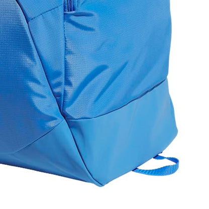 adidas Defender 5 Duffel Bag for Sports, Gym and Travel, Ray Blue/White, OSFA - color: Ray Blue/White/Medium 59L, style: Medium 59l