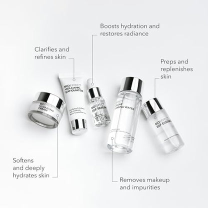 BIOEFFECT On-The-Go EGF Skincare Set | Anti Aging, Travel Size, 5 Piece