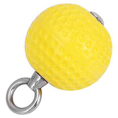 Climbing Pull Up Hold Grips Climbing Solid Training Cannonball Bomb Ball for Straps for Finger, Forearm, Biceps, Back Muscles, Pull Up Arm Strength Training Hanging Ball