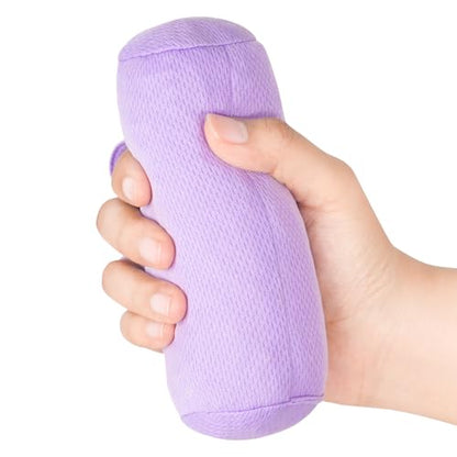 Palm Grips, Hand Contracture Cushions, Finger Grips, Finger Splitter, Palm Protector for Hand Contracture, Grip Strengthener Pad for Elderly, Stress Relief, Sweat Resistant, Washable, Purple, S, 1 Pcs - color: Purple-1 Pcs-S