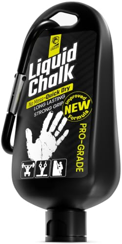 EAGLES Pro Grade Gym Liquid Chalk 60, 120 or 280ml Mess-Free Chalk for Weightlifting, Gymnastics Rock Climbing, Pole Grip, Sports Dries in Seconds - Sweat-Resistant and Long Lasting - style: 60ml