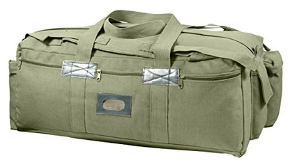Rothco Tactical Duffle Bag - Rugged All-Purpose Gear and Equipment Bag, Water-Resistant Bottom - color: Olive Drab