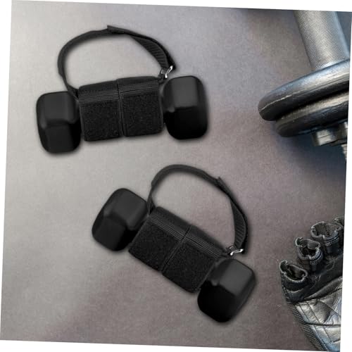1pair Adjustable Heavy Duty Dumbbell and Barbell Loading Straps for Strength Training Enhanced Ankle Support for Squats and Pullups