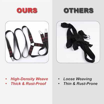 Heavy-Duty Sled Pulling Strap, Tire Dragging Pull Strap for Sled Training, Strength & Conditioning Workouts, Compatible with Harnesses & Belts - size: 3.8cm Wide